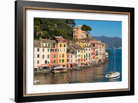 Portofino, Genova (Genoa), Liguria, Italy, Europe-Carlo Morucchio-Framed Photographic Print