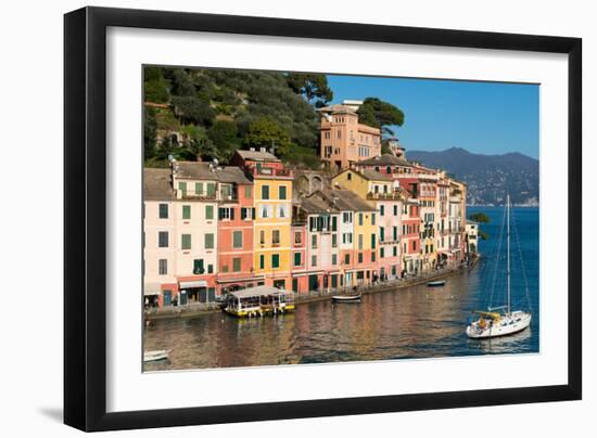 Portofino, Genova (Genoa), Liguria, Italy, Europe-Carlo Morucchio-Framed Photographic Print