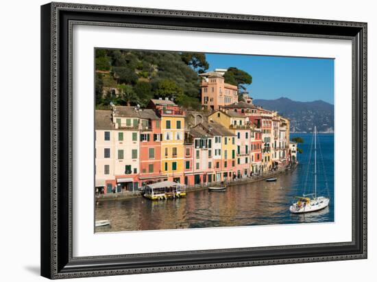 Portofino, Genova (Genoa), Liguria, Italy, Europe-Carlo Morucchio-Framed Photographic Print