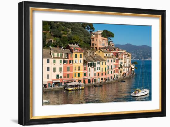 Portofino, Genova (Genoa), Liguria, Italy, Europe-Carlo Morucchio-Framed Photographic Print