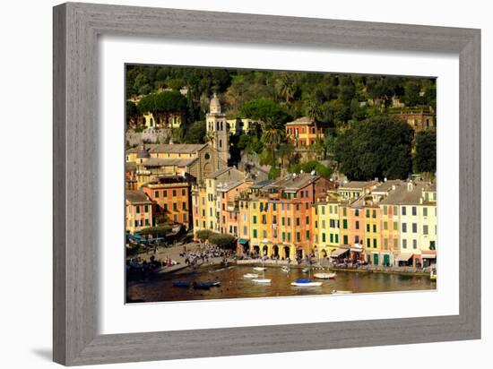 Portofino, Genova (Genoa), Liguria, Italy, Europe-Carlo Morucchio-Framed Photographic Print