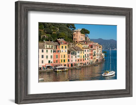 Portofino, Genova (Genoa), Liguria, Italy, Europe-Carlo Morucchio-Framed Photographic Print