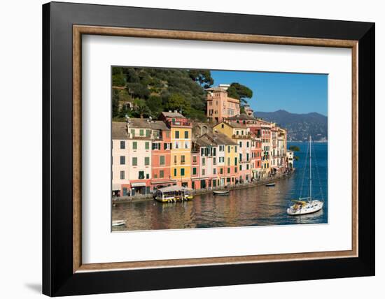 Portofino, Genova (Genoa), Liguria, Italy, Europe-Carlo Morucchio-Framed Photographic Print