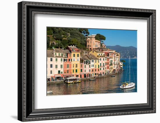 Portofino, Genova (Genoa), Liguria, Italy, Europe-Carlo Morucchio-Framed Photographic Print