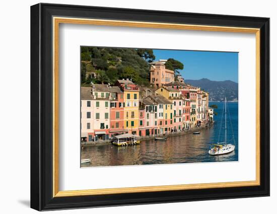 Portofino, Genova (Genoa), Liguria, Italy, Europe-Carlo Morucchio-Framed Photographic Print