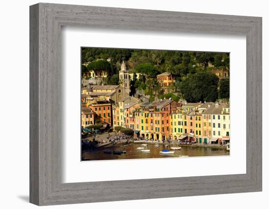 Portofino, Genova (Genoa), Liguria, Italy, Europe-Carlo Morucchio-Framed Photographic Print