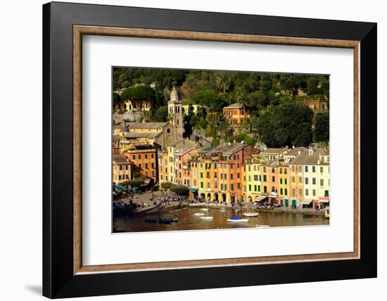 Portofino, Genova (Genoa), Liguria, Italy, Europe-Carlo Morucchio-Framed Photographic Print