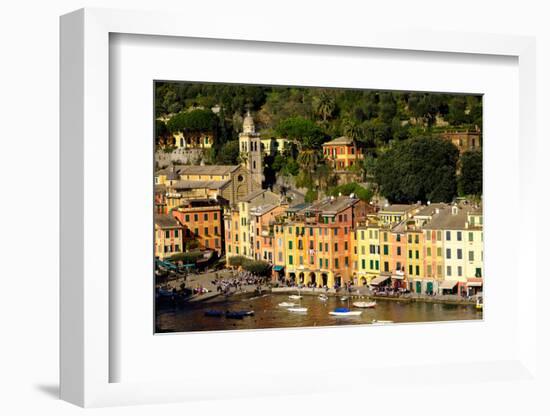 Portofino, Genova (Genoa), Liguria, Italy, Europe-Carlo Morucchio-Framed Photographic Print