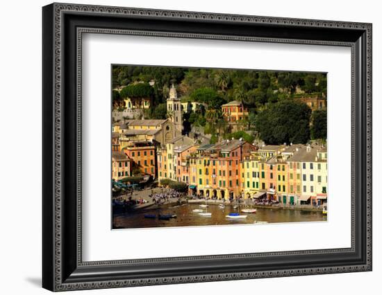 Portofino, Genova (Genoa), Liguria, Italy, Europe-Carlo Morucchio-Framed Photographic Print