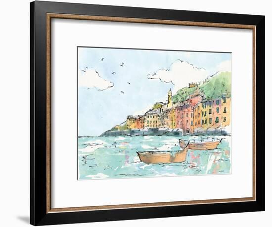 Portofino I-Anne Tavoletti-Framed Premium Giclee Print