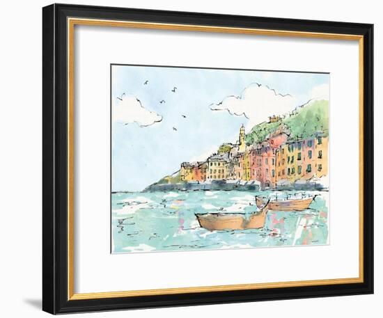 Portofino I-Anne Tavoletti-Framed Premium Giclee Print