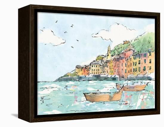 Portofino I-Anne Tavoletti-Framed Stretched Canvas