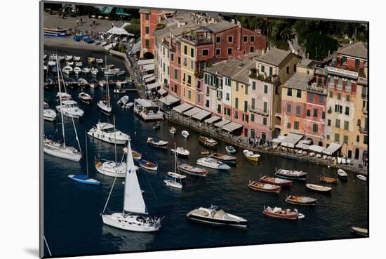Portofino Italy III-Charles Bowman-Mounted Photographic Print