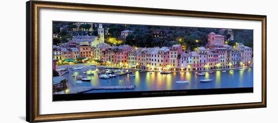 Portofino - Italy-John Lawrence-Framed Art Print