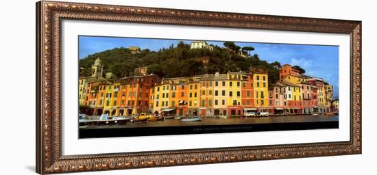 Portofino - Italy-John Lawrence-Framed Art Print