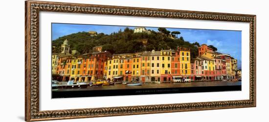 Portofino - Italy-John Lawrence-Framed Art Print