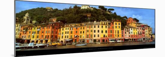 Portofino - Italy-John Lawrence-Mounted Art Print