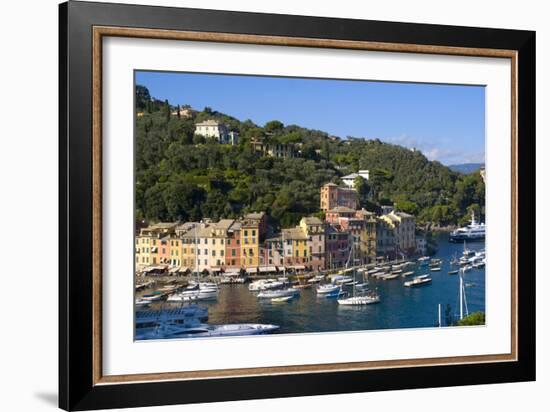 Portofino Italy-Charles Bowman-Framed Photographic Print