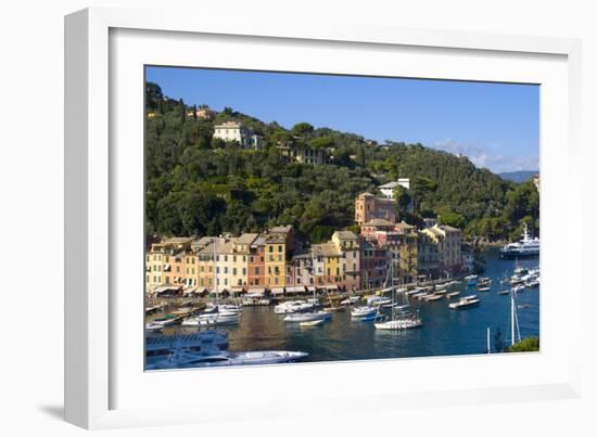 Portofino Italy-Charles Bowman-Framed Photographic Print