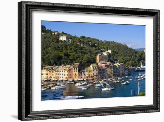 Portofino Italy-Charles Bowman-Framed Photographic Print