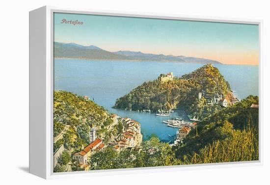 Portofino, Italy-null-Framed Stretched Canvas
