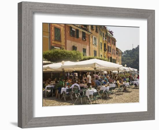 Portofino, Liguria, Italy, Europe-Angelo Cavalli-Framed Photographic Print