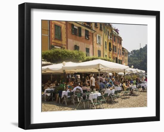 Portofino, Liguria, Italy, Europe-Angelo Cavalli-Framed Photographic Print