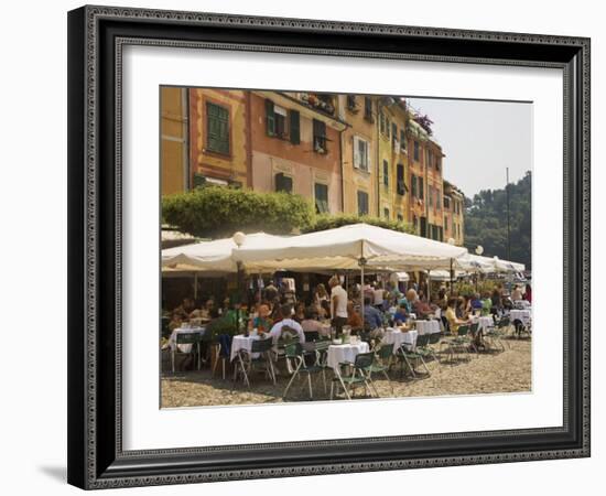 Portofino, Liguria, Italy, Europe-Angelo Cavalli-Framed Photographic Print