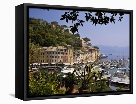Portofino, Liguria, Italy, Europe-Angelo Cavalli-Framed Premier Image Canvas