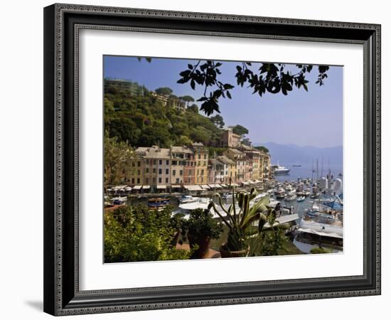 Portofino, Liguria, Italy, Europe-Angelo Cavalli-Framed Photographic Print