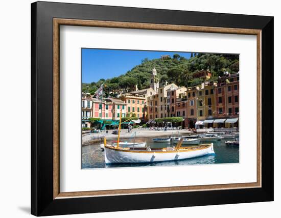 Portofino, Liguria, Italy, Mediterranean, Europe-Peter Groenendijk-Framed Photographic Print