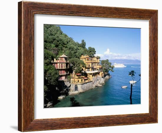 Portofino, Liguria, Italy, Mediterranean-Oliviero Olivieri-Framed Photographic Print