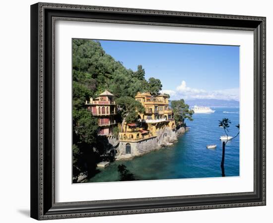 Portofino, Liguria, Italy, Mediterranean-Oliviero Olivieri-Framed Photographic Print