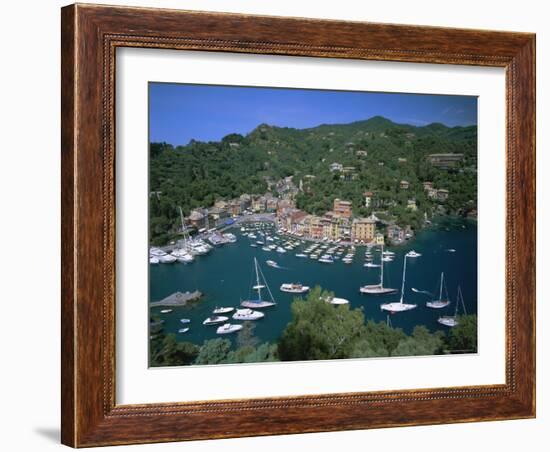 Portofino, Riviera Di Levante, Italian Riviera, Liguria, Italy, Europe-Gavin Hellier-Framed Photographic Print