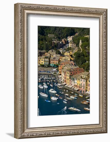 Portofino, Riviera Di Levante, Liguria, Italy, Europe-Charles Bowman-Framed Photographic Print