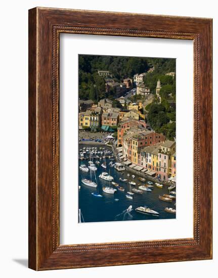 Portofino, Riviera Di Levante, Liguria, Italy, Europe-Charles Bowman-Framed Photographic Print