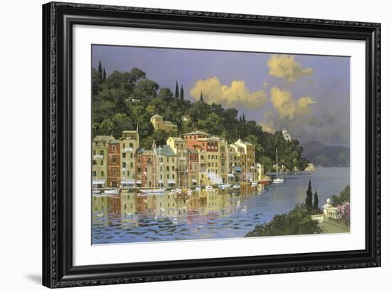 Portofino Sunlight-Lucio Sollazzi-Framed Giclee Print