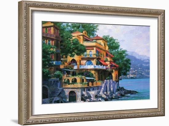 Portofino Villa-Howard Behrens-Framed Art Print