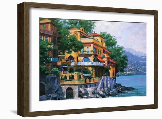 Portofino Villa-Howard Behrens-Framed Art Print