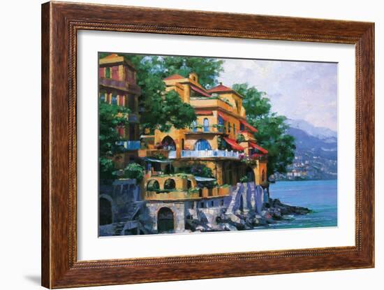 Portofino Villa-Howard Behrens-Framed Art Print