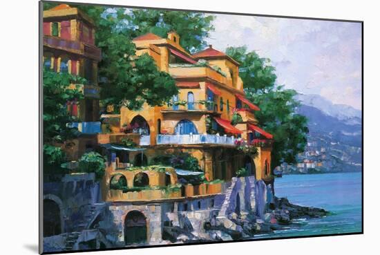 Portofino Villa-Howard Behrens-Mounted Art Print