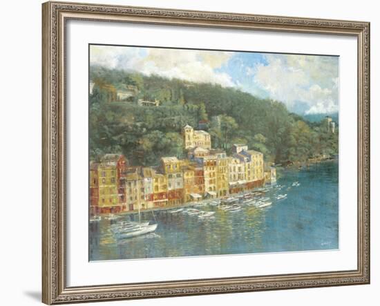Portofino-Longo-Framed Giclee Print