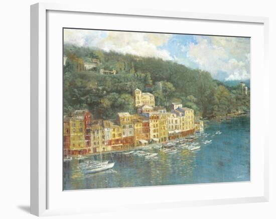 Portofino-Longo-Framed Giclee Print