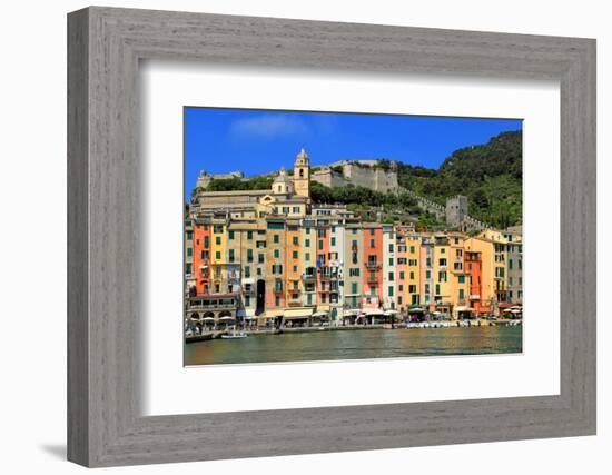 Portovenere, Italian Riviera, UNESCO World Heritage Site, Liguria, Italy, Europe-Hans-Peter Merten-Framed Photographic Print