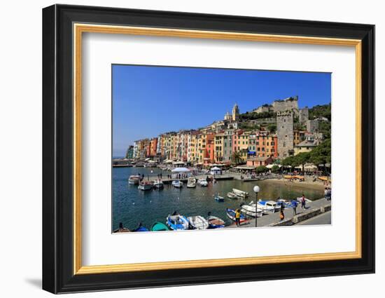 Portovenere, Italian Riviera, UNESCO World Heritage Site, Liguria, Italy, Europe-Hans-Peter Merten-Framed Photographic Print