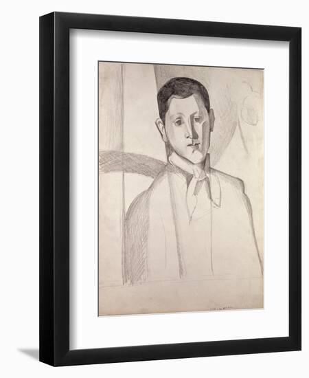 Portrait After Cezanne-Juan Gris-Framed Giclee Print