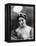 Portrait around, 1900 of the famous Dutch dancer MATA HARI, in a white dress (b/w photo)-null-Framed Stretched Canvas