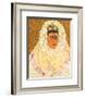 Portrait As Tehuana 1943-Frida Kahlo-Framed Premium Giclee Print