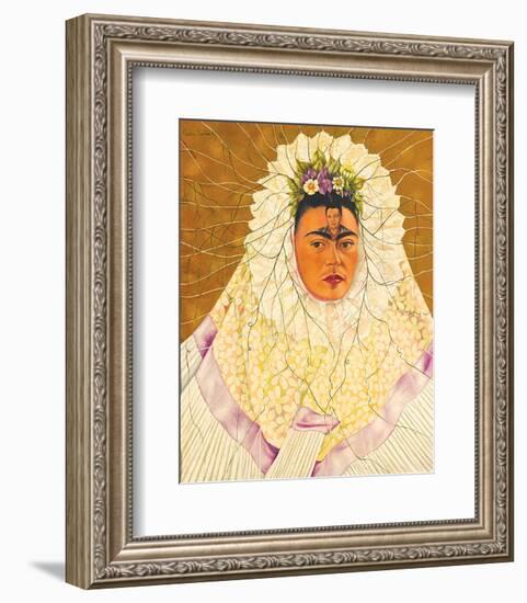 Portrait As Tehuana 1943-Frida Kahlo-Framed Art Print