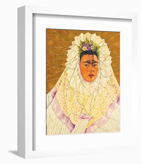 Portrait As Tehuana 1943-Frida Kahlo-Framed Art Print